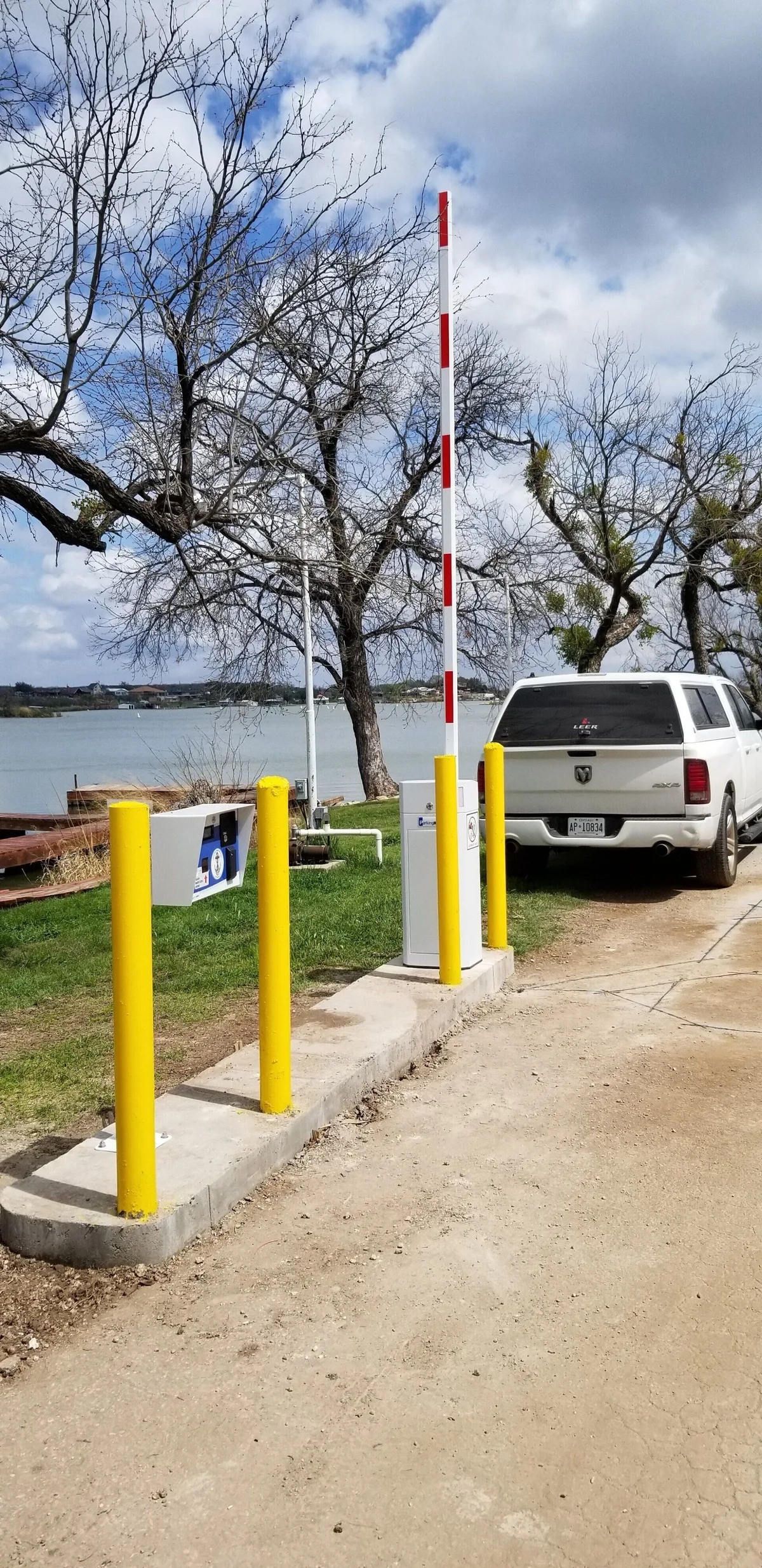 Campground gate and credential reader by Parking BOXX