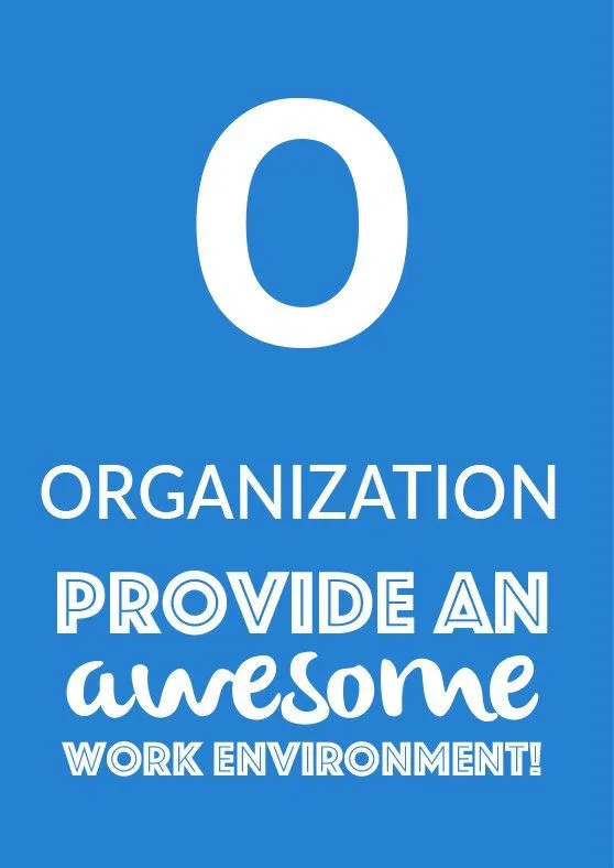 Organization — core value