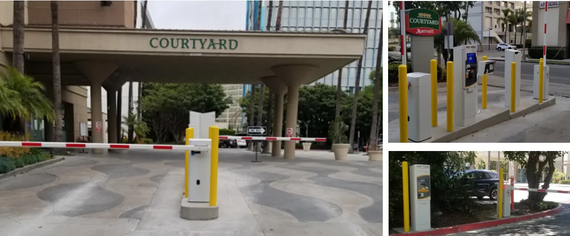 Courtyard by Marriott LAX parking system