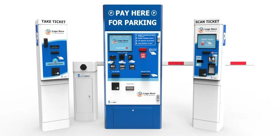 Parking BOXX parking control equipment with CloudEASE monitoring system