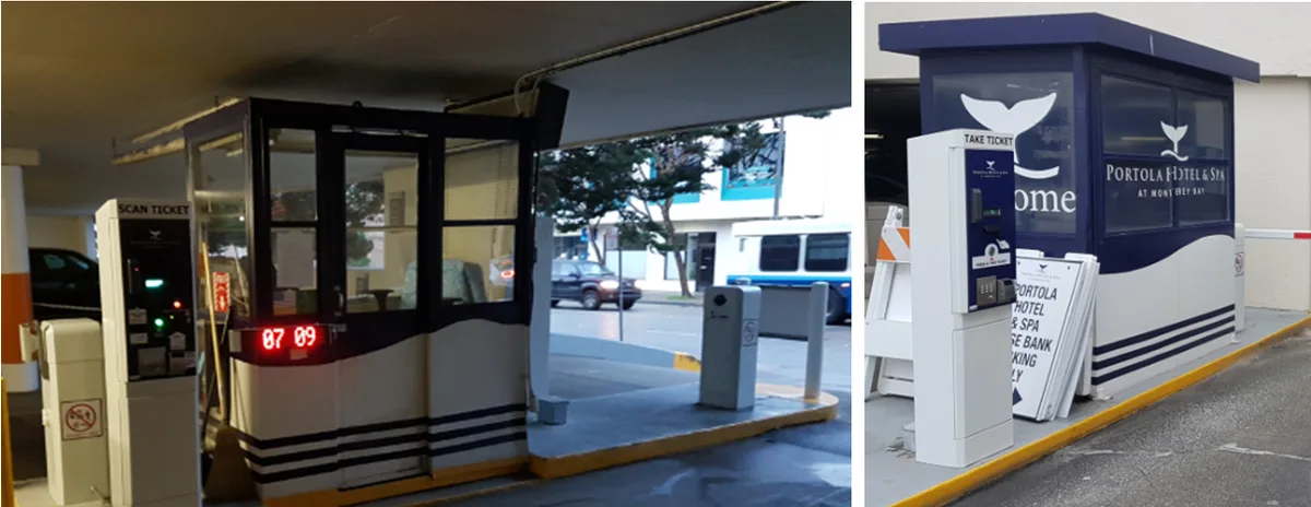 Portola Hotel & Spa parking system