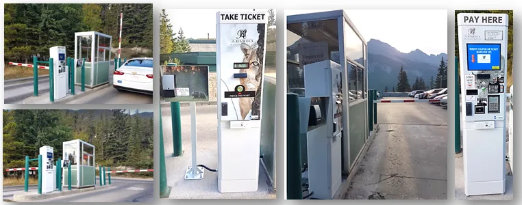 Rimrock Resort parking system