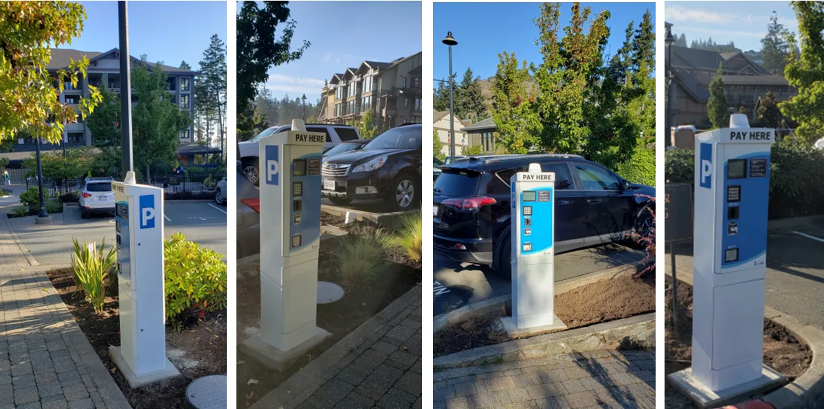Westin Bear Mountain parking meters