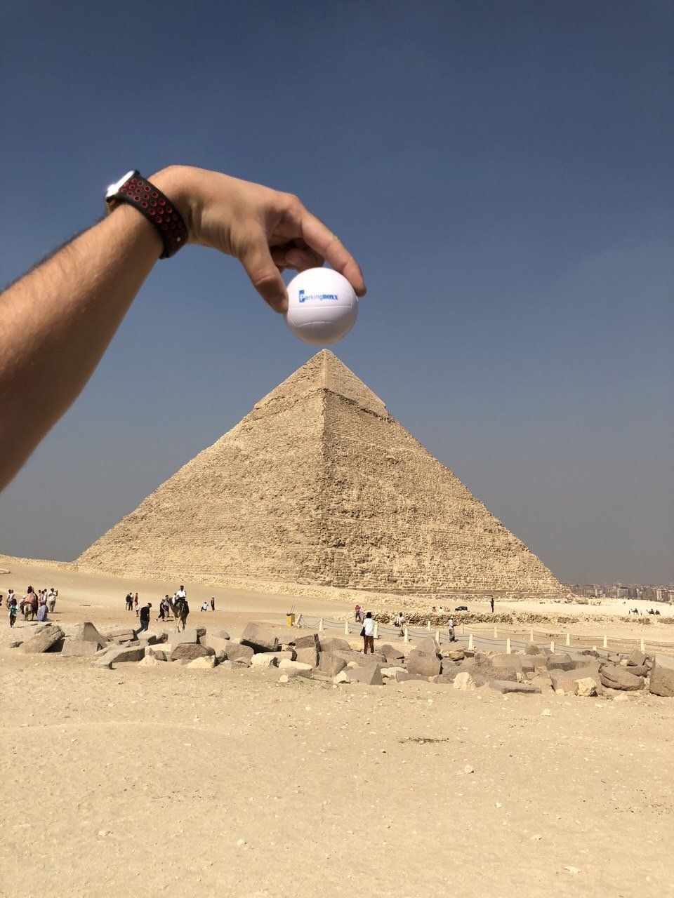 Great Pyramid, Giza, Egypt — 2018 Q4 Parking BOXX Ball contest